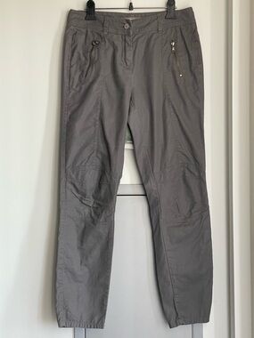 Sandwich Gray Utility Zip Pocket High Waist Pants